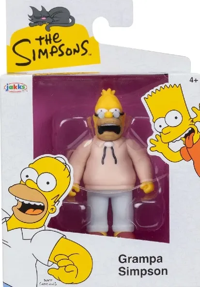 SIMPSONS MINI FIGURE WAVE 3 GRAMPA SIMPSON 7 CM
